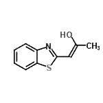 CAS#: 164976-51-6, (1Z)-1-(1,3-Benzothiazol-2-Yl)-1-Propen-2-Ol