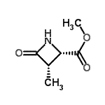 CAS#: 165036-27-1, Methyl (2S,3S)-3-Methyl-4-Oxo-2-Azetidinecarboxylate
