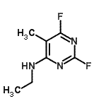 CAS#: 165258-62-8, N-Ethyl-2,6-Difluoro-5-Methyl-4-Pyrimidinamine