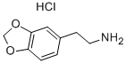 CAS#: 1653-64-1, 1,3-Benzodioxole-5-Ethanamine Hydrochloride (1:1)
