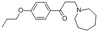 CAS#: 16689-12-6, 3-(Hexahydro-1H-Azepin-1-Yl)-1-(4-Propoxyphenyl)Propan-1-One