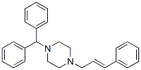 CAS#: 16699-20-0, (E)-1-Benzhydryl-4-Cinnamylpiperazine