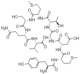 CAS#: 168650-46-2, L-Tyrosyl-L-Methionyl-L-alpha-Aspartylglycyl-L-Threonyl-L-Methionyl-L-Seryl-L-Glutaminyl-L-Valine