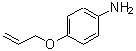 CAS 登录号：1688-69-3， 4-(烯丙氧基)苯胺