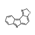 CAS 登录号：168811-39-0， 2H-[1,3]噻唑并[5,4-c]咔唑