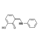 CAS 登录号：168915-11-5， (6Z)-6-(苯胺基亚甲基)-2-羟基-2,4-环己二烯-1-酮