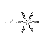 CAS 登录号：16920-94-8， 六(氰基-kappac)铂酸(2-)二钾盐