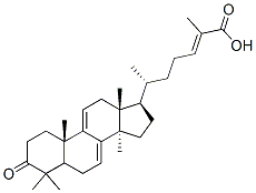CAS#: 16929-95-6, 3-Oxo-Lanosta-7,9(11),24-Trien-26-Oic Acid