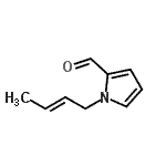 CAS 登录号：169376-25-4， 1-[(2E)-2-丁烯-1-基]-1H-吡咯-2-甲醛