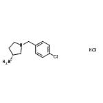 CAS 登录号:169452-11-3, (3R)-1-(4-氯苄基)-3-吡咯烷胺二盐酸盐
