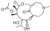 CAS 登录号：16958-31-9， 12-(乙酰氧基)-15,20-二氢-15,20-二羟基-4-甲基-4,8-仲千里光碱-8,11,16-三酮