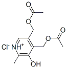 CAS#: 1696-70-4, 3,4-Bis(Acetoxymethyl)-5-Hydroxy-6-Methylpyridinium Chloride