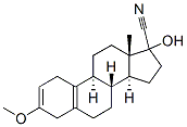 CAS#: 17006-17-6, 17-Hydroxy-3-Methoxyestra-2,5(10)-Diene-17-Carbonitrile