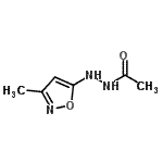 CAS 登录号：170167-61-0， N'-(3-甲基-1,2-恶唑-5-基)乙酰肼