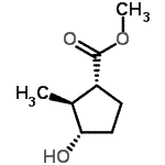 CAS#: 170422-97-6, Methyl (1R,2S,3S)-3-Hydroxy-2-Methylcyclopentanecarboxylate