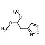 CAS 登录号：170648-44-9， 3-(2,2-二甲氧基乙基)-1,2-恶唑