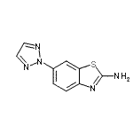 CAS 登录号：170862-72-3， 6-(三唑-2-基)-1,3-苯并噻唑-2-胺