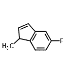 CAS 登录号：170941-20-5， 5-氟-1-甲基-1H-茚