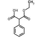 CAS 登录号：17097-90-4， 3-乙氧基-3-氧代-2-苯丙酸