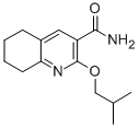 CAS#: 171011-10-2, 2-(2-Methylpropoxy)-5,6,7,8-Tetrahydroquinoline-3-Carboxamide