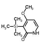 CAS#: 171016-52-7, 4-Methoxy-3-(Trimethylsilyl)-2(1H)-Pyridinone