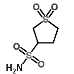 CAS 登录号：17115-48-9， 四氢-3-噻吩磺酰胺1,1-二氧化物