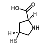 CAS 登录号：171189-35-8， (4S)-4-硫基-L-脯氨酸