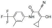 CAS 登录号：171197-16-3， (E)-2-(环丙烷羰基)-3-羟基-3-[[3-甲基-4-(三氟甲基)苯基]氨基]丙-2-烯腈