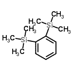 CAS 登录号：17151-09-6， 1,2-亚苯基二(三甲基硅烷)