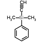 CAS 登录号：17156-64-8， 乙炔基(二甲基)苯基硅烷