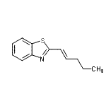 CAS#: 171628-32-3, 2-[(1E)-1-Penten-1-Yl]-1,3-Benzothiazole