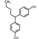 CAS 登录号：17181-62-3， 4,4'-(1,1-戊烷二基)二苯酚
