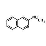 CAS 登录号：171861-48-6， N-甲基-3-异喹啉胺