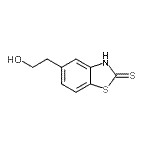 CAS 登录号：171874-52-5， 5-(2-羟基乙基)-1,3-苯并噻唑-2(3H)-硫酮