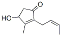 CAS 登录号：17190-74-8， 2-[(Z)-丁-2-烯基]-4-羟基-3-甲基-环戊-2-烯-1-酮
