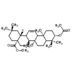 CAS#: 1721-57-9, Methyl (3beta,5xi,9xi,13xi,18alpha)-3-Acetoxyolean-11-En-28-Oate