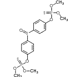 CAS#: 17210-55-8, O,O,O',O'-Tetramethyl O,O'-(Sulfinyldi-4,1-Phenylene) Bis(Phosphorothioate)