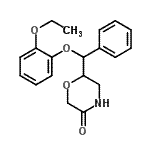 CAS#: 172168-14-8, 6-[(2-Ethoxyphenoxy)(Phenyl)Methyl]-3-Morpholinone