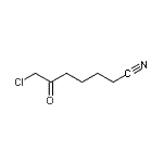 CAS 登录号：172607-43-1， 7-氯-6-氧代庚烷腈