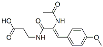 CAS#: 172798-50-4, 3-[[2-Acetamido-3-(4-Methoxyphenyl)Prop-2-Enoyl]Amino]Propanoic Acid