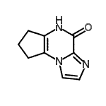 CAS 登录号：172901-76-7， 5,6,7,8-四氢-4H-环戊二烯并[E]咪唑并[1,2-a]吡嗪-4-酮