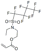 CAS#: 17329-79-2, 2-[Ethyl[(Nonafluorobutyl)Sulphonyl]Amino]Ethyl Acrylate