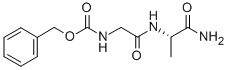 CAS#: 17331-79-2, N-[2-[(2-Amino-2-keto-1-methyl-ethyl)amino]-2-keto-ethyl]carbamic acid benzyl ester