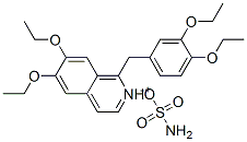 CAS#: 17332-39-7, 1-(3,4-Diethoxybenzyl)-6,7-Diethoxyisoquinolinium Sulphamate