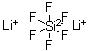 CAS 登录号：17347-95-4， 六氟硅酸二锂盐