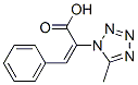 CAS#: 1738-50-7, 2-(5-Methyltetrazol-1-Yl)-3-Phenyl-Prop-2-Enoate