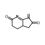 CAS 登录号：17384-56-4， 3,3A,4,5-四氢-1H-吡咯并[2,3-b]吡啶-2,6-二酮