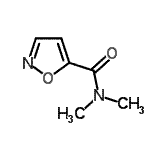 CAS 登录号：173850-37-8， N,N-二甲基-1,2-恶唑-5-甲酰胺