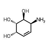 CAS 登录号：173935-16-5， (1S,2S,3S,6S)-6-氨基-4-环己烯-1,2,3-三醇