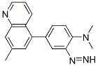 CAS 登录号:17400-65-6, N,N-二甲基-4-(7-甲基喹啉-5-基)偶氮-苯胺